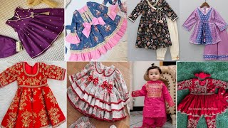 baby girl frock  Eid dress designs ideas|| baby girl Fancy frocks dress designs