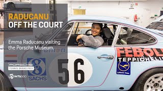 Porsche Tennis Grand Prix 2022 | Emma Raducanu visiting the Porsche Museum