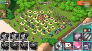 Taking down 2 player bases(level 44 and 45) - 2 consecutive attacks