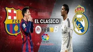 رئال مادرید vs بارسلونا - الکلاسیکو ۲ دی، ۱۳۹۶ 2017/2018 ( پیشبینی فیفایی) :FIFA 18