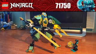 Обзор LEGO Ninjago 71750 Водный робот Ллойда