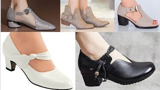 2024 COMFORTABLE GENUINE LEATHER SANDALS LADIES OFFICE STYLE SLIP ON SHOE DESIGN PUMP SHOE