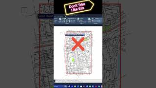 Trim in one Click: AutoCAD #autocad #autocad2d #autocad3d #autocadtips #autocadtutorial #autocadtips