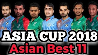 Asia cup  playing team 2018 BY CRICKETJHAKAS