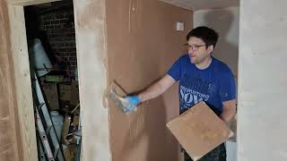 How to Plaster a wall MY WAY