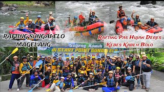 Rafting Arung Jeram Sungai Elo Magelang Untuk Pemula 12 KM Ada Rest Area Juga