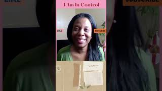 Short Affirmations For Growing Your Self-Esteem I I Am In Control #short  #dailyinspiration #growth