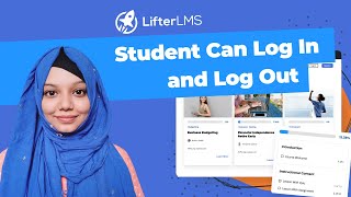 How a Student Can Log In and Log Out in LifterLMS