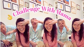 Hand 👌 Challenge with Mama | She Gave Up! Nepali Challenge Funny Video