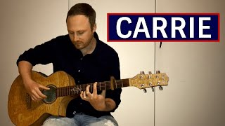 Europe - Carrie | Acoustic Guitar Cover Fingerstyle