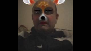 Snapchat funny deer