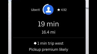 What Uber Driver Would Drive 20 Min For A 1 Min Ride