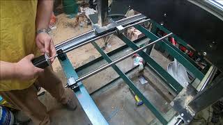 CNC router table Pt2, let's get some ballscrews mounted!