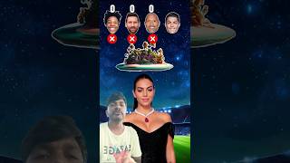 Ronaldo vs Messi vs The Rock vs IShowSpeed - Georgina asks #shorts #shortsfeed #ytshorts