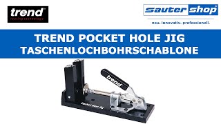 Pocket Hole Jig von Trend | Taschenlochbohrschablone | sautershop