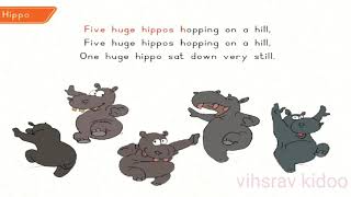 Hippo🦛 rhyme