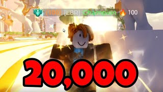 I Got 20,000 Wins In Roblox Bedwars...