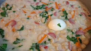 Perfect  food  sa panahon ng Tag-ulan. Tipid  recipe /  Sopas