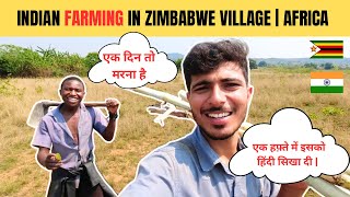 एक हफ़्ते में हिंदी बोलना सिखा दिया इसे | Indian Living In Zimbabwe | Haryanvi Voyager