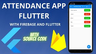 attendance app flutter with different classes and division