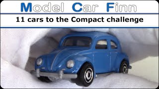 11 cars to the Compact challenge @garysdiecastcollection