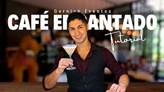 CAFÉ ENCANTADO - TUTORIAL BARTENDER - FLAIR - CÓCTEL DE INVIERNO #GarnishEventos