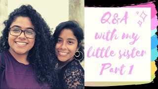 Easter Vlog|Super funny Q&A with my little sister Pt 1|E D I T H