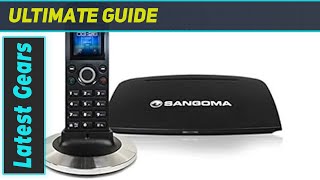 Sangoma DC201N Cordless IP VoIP Base w Handset - Best Cordless Phone for Office Use!