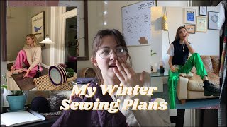 My Winter Sewing Plans | Free Knitting Patterns | Making My Wedding Dress