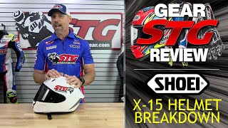 Shoei X-15 Helmet Review from SportbikeTrackGear.com