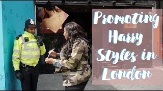 PROMOTING HARRY STYLES IN LONDON | NenehTrainer