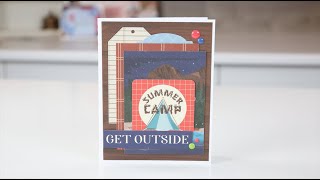 Project in a Minute: Summer Camp Card