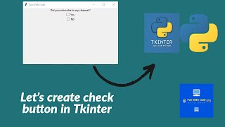 Checkbutton in Tkinter || Options in tkinter || Tkinter