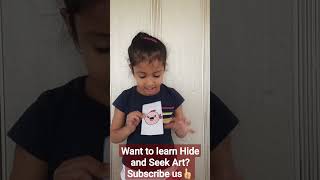 Learn hide and seek art? Subscribe us  #trend #trending #trendingartist #trendingstatus