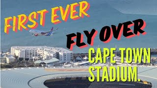 SAFAIR Fly over Cape Town Stadium TWICE. Springboks vs All Blacks | Cape Town | South Africa 🇿🇦🇿🇦