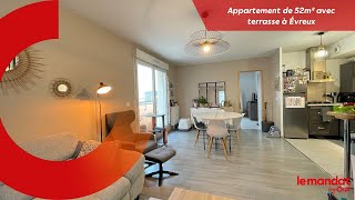 À VENDRE - Un appartement avec une grande terrasse (le chat n'est pas à vendre)