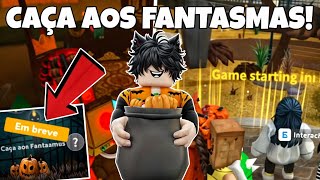 CAÇA AOS FANTASMAS CHEGANDO NO BLOXBURG - ROBLOX