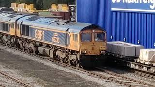 Modern diesel GBRF'S Tonbridge West Yard 11:10:2024