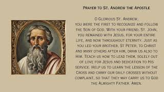 Prayer to St Andrew the Apostle -Leadership and Strength to Follow God and Draw Us Closer to Him