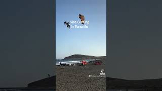 Kite Surfing in Tenerife-Sur, near South Airport, lovely beach, clear water