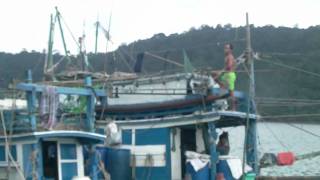 Thai fishing boats