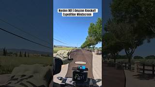 Norden 901 | Amazon Knockoff Expedition Windscreen Test Ride #adventurebike #norden901 #motorcycle