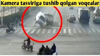 Kameraga tushib qolgan hodisalar. Bunaqasini hali ko'rmagansiz !!!