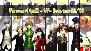 [Solistrad] Persona 4 (ps2) - VF- Beta Test 02