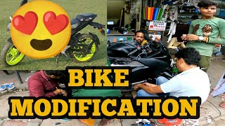 Bike Modification - Karol Bagh, Delhi #modified #bikelover #vlog #dailyvlog