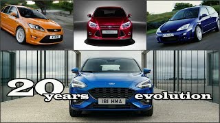 Форд Фокус Эволюция История 1998-2018 (hatchback) Ford Focus Evolution History