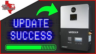 Firmware Update 6000 XP (EG4 Off-Grid Inverter)