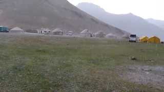 Hailstones in Tash Rabat