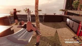 Building in the Sky - The VR World of Sansar. Feat. #MusicandSunshine #DJSkillmaster #retrometallic