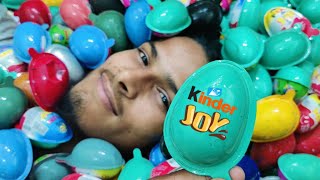 200 Kinder Surprise Eggs / ASMR Satisfying video / A Lot of Candy